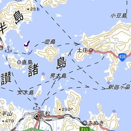 徳島県の各種情報 マップアイコンをクリックしてください