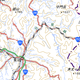 新潟県の水力発電所マップ