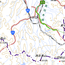 福島県の水力発電所マップ