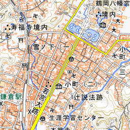 鎌倉市施設地図 保育園