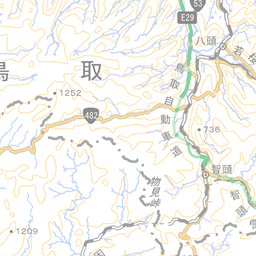 岡山県真庭市 (33214) | 国勢調査町丁・字等別境界データセット