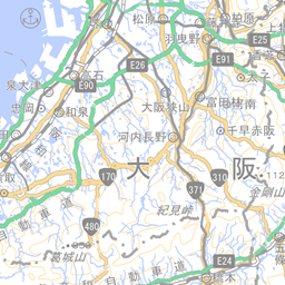 和歌山県 市区町村 政令指定都市統合版 コロプレス地図 塗り分け地図 歴史的行政区域データセットb版