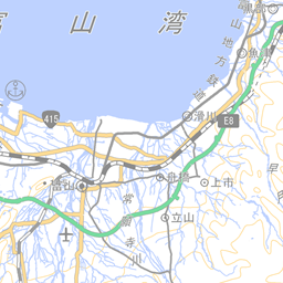 富山県富山市 161 国勢調査町丁 字等別境界データセット