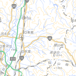 赤川水系 [820212] 地図 | 国土数値情報河川データセット