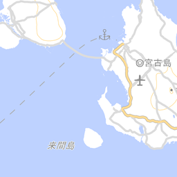 宮古島市の用途地域マップ