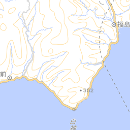 福島町周辺の地図