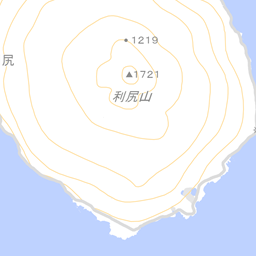 利尻富士町周辺の地図