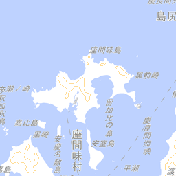 沖縄県座間味村 座間味村 ざまみそん 気象庁防災情報発表区域データセット