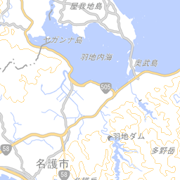 沖縄県名護市 (47209A1968) | 歴史的行政区域データセットβ版