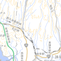 長崎県諫早市 (42204A1968) | 歴史的行政区域データセットβ版