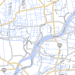 福岡県柳川市 (40207) | 国勢調査町丁・字等別境界データセット