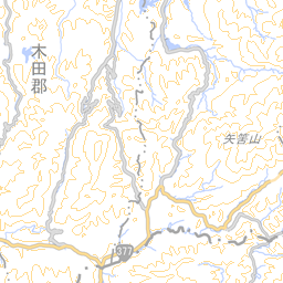 日開谷川 [8808070175] 吉野川水系 地図 | 国土数値情報河川データセット