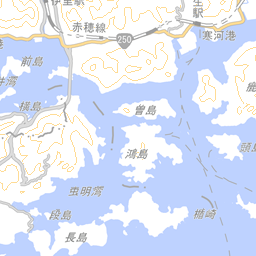 岡山県和気郡日生町 a1968 歴史的行政区域データセットb版
