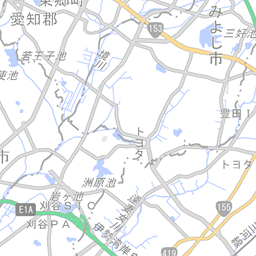 愛知県瀬戸市 234a1968 歴史的行政区域データセットb版