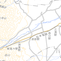 長野県南安曇郡梓川村 (20465A1968) | 歴史的行政区域データセットβ版
