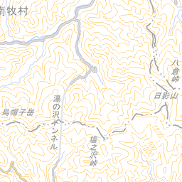 長野県南佐久郡南相木村 306 国勢調査町丁 字等別境界データセット