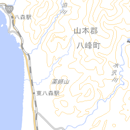 秋田県山本郡峰浜村 (05347A1968) | 歴史的行政区域データセットβ版