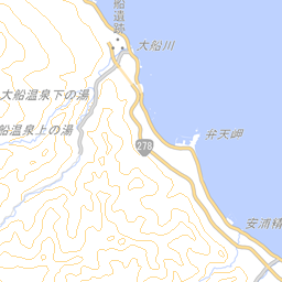 汐泊川水系 国土数値情報河川データセット