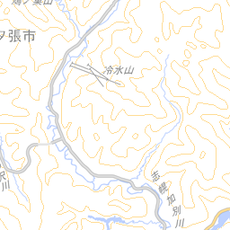 志幌加別川 石狩川水系 国土数値情報河川データセット