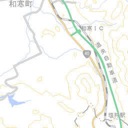 比布川 [8101030462] 石狩川水系 地図 | 国土数値情報河川データ