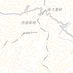 久多川 [8606040943] 淀川水系 地図 | 国土数値情報河川データセット