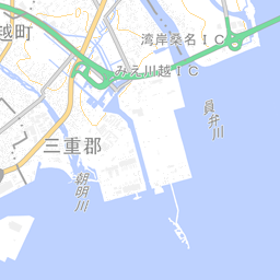 三重県桑名市 (24205A1968) | 歴史的行政区域データセットβ版