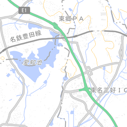 愛知県西加茂郡三好町 a1968 歴史的行政区域データセットb版