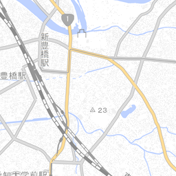 愛知県豊橋市2万分の1 地形図 昭和6年版 豊橋 及びその近郊 古地図 戦前 愛知県豊橋市 [23201A1968] | 歴史的行政区域データセットβ版
