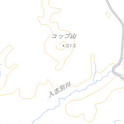 入志別川 [8101030388] 石狩川水系 地図 | 国土数値情報河川データセット