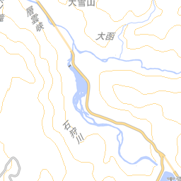 立体地図 石狩川-