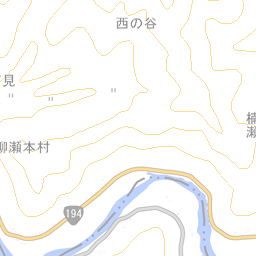 高知県日高村下分 (394100080) | 国勢調査町丁・字等別境界