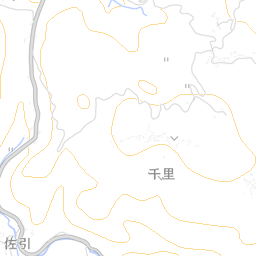 岡山県真庭市佐引千束 国勢調査町丁 字等別境界データセット