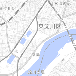 大阪府大阪市東淀川区 (27114A1968) | 歴史的行政区域データセットβ版