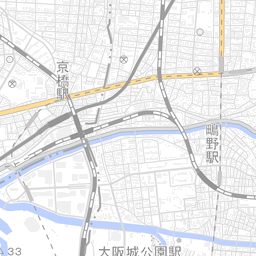 大阪府大阪市城東区 (27118) | 国勢調査町丁・字等別境界データセット