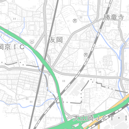 京都府乙訓郡大山崎町 国勢調査町丁 字等別境界データセット