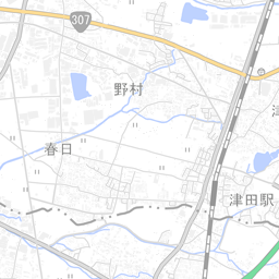 大阪府 洪水リスク表示図