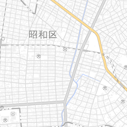 名古屋市昭和区の学区マップ