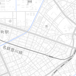 愛知県宝飯郡豊川町 23b 歴史的行政区域データセットb版