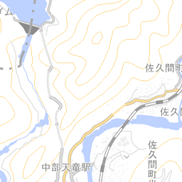 静岡県浜松市天竜区佐久間町半場 国勢調査町丁 字等別境界データセット