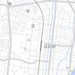 新潟県高田市 (15203A1968) | 歴史的行政区域データセットβ版