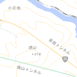 西之沢川 [8404020062] 阿賀野川水系 地図 | 国土数値情報河川
