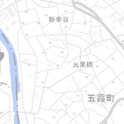 権現堂川 [8303030431] 利根川水系 地図 | 国土数値情報河川データセット