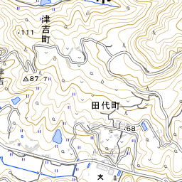 古田川 [4202160001] 古田川水系 地図 | 国土数値情報河川データセット