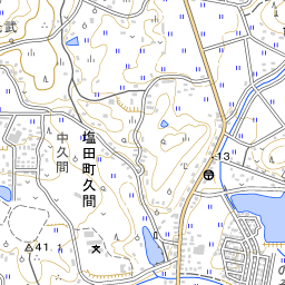 入江川 塩田川水系 地図 国土数値情報河川データセット