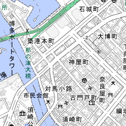 福岡市の地図 地図ナビ