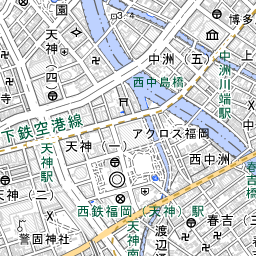 福岡市の地図 地図ナビ