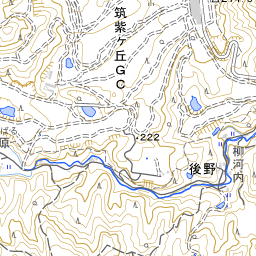 福岡県筑紫郡那珂川町大字別所 国勢調査町丁 字等別境界データセット