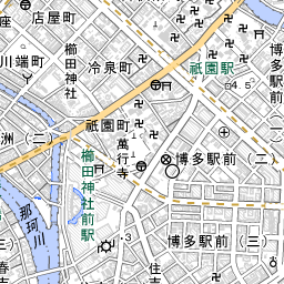 福岡市の地図 地図ナビ