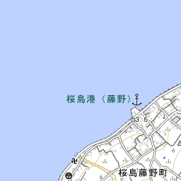 桜島町の地図 場所 地図ナビ