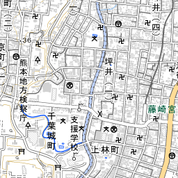 熊本市の地図 場所 地図ナビ